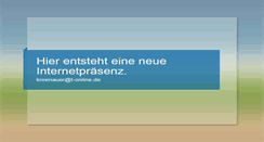 Desktop Screenshot of maschinenbau-kroenauer.de