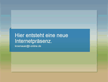 Tablet Screenshot of maschinenbau-kroenauer.de